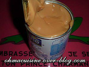 confiture de lait