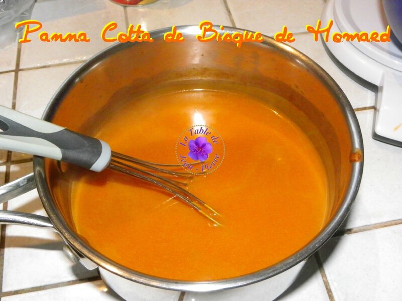 Panna cotta bisque de homard (1)