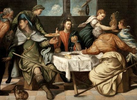 Le Tintoret les pelerins d emmaus 1542