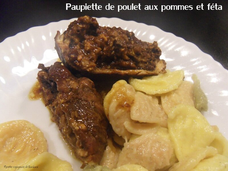 paupiette de ppoulet aux pommes et féta1