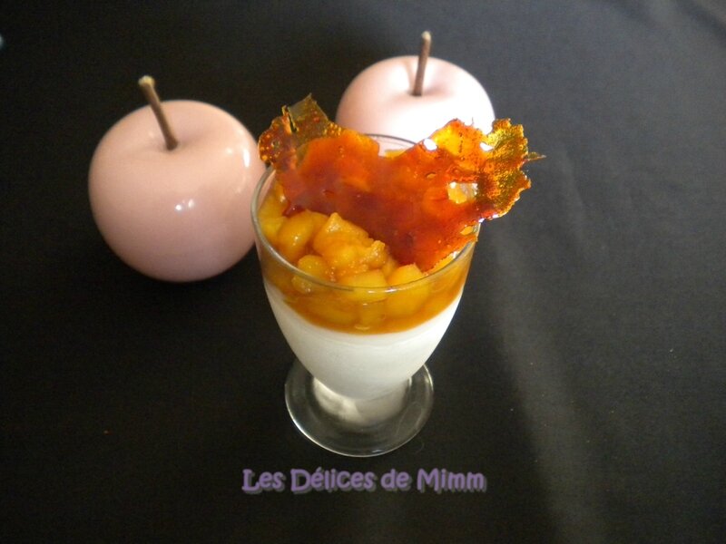 Sundae vanille aux pommes caramélisées et au rhum (sans sorbetière) 3