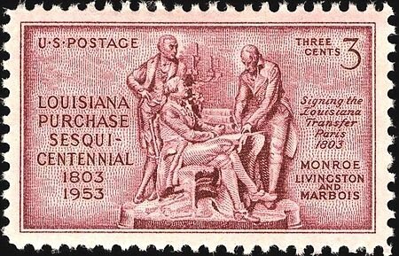 Louisiana_Purchase_150th_anniversary_3c_1953_issue