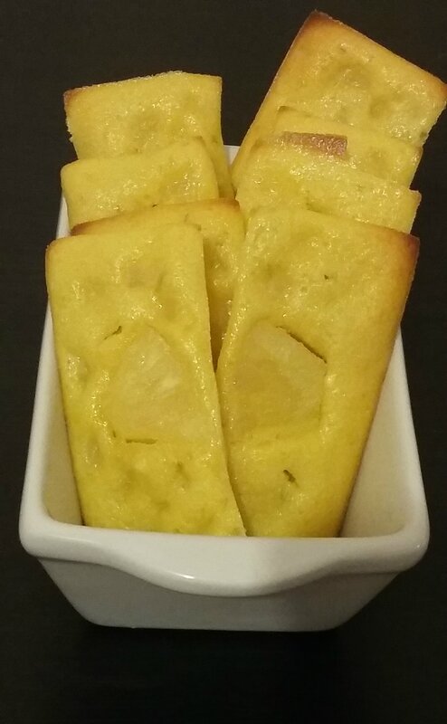 Moelleux au citron et ananas