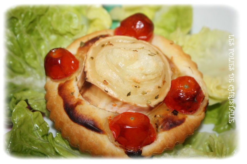 Tartelettes fines moutarde chèvre 3