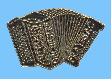 Accordéon Pin's Freyssac