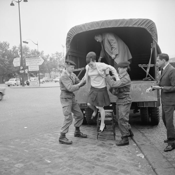 mai 68 transport des civils
