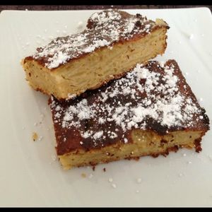 Moelleux fondant aux amandes et pommes râpées, Pierina