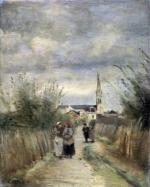 Corot, St Denys d'Argenteuil en 1870