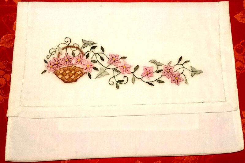 POCHETTE FLEURIE Martine Robert