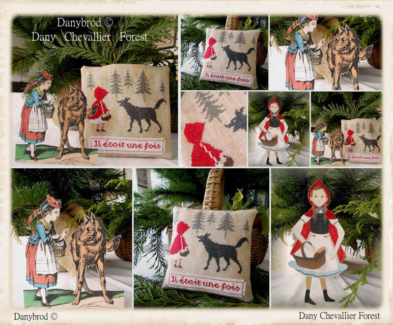 chaperon rouge mosaique