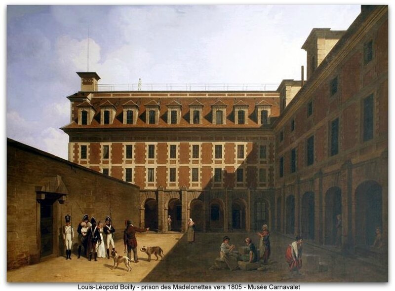 Madelonnettes prison Louis-Léopold Boilly Musée Carnavalet z