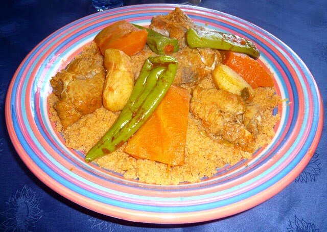 Prenez un recette couscous marocain poisson