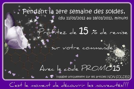 Promo 15soldes