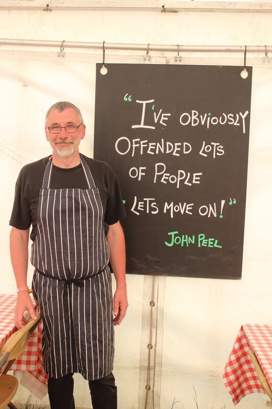 Glastonbury festival John Peel Stage Med Kitchen Events Eric Manceau