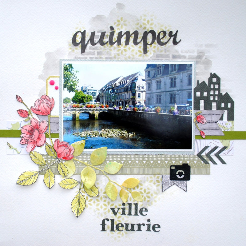 Quimper ville fleurie