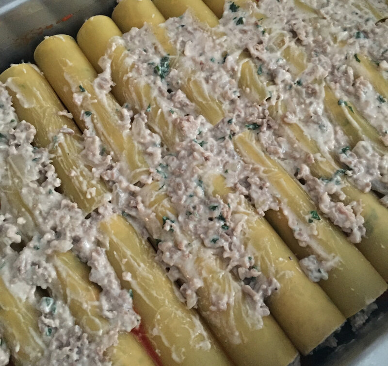 gratin de cannelloni