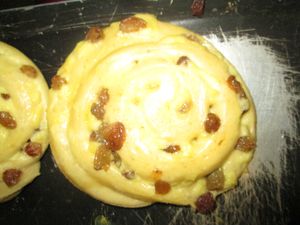 Pain aux raisins
