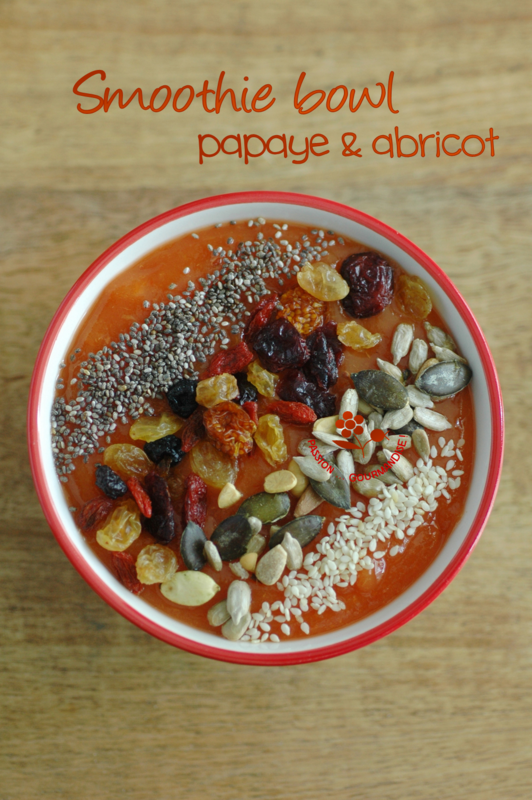Smoothie bowl papaye & abricot_3