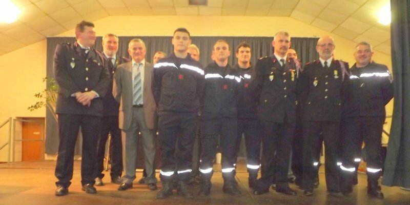 Moulis en Médoc Sainte-Barbe fêtée par les pompiers