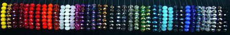 bracelets Bohème grosses perles gamme couleur