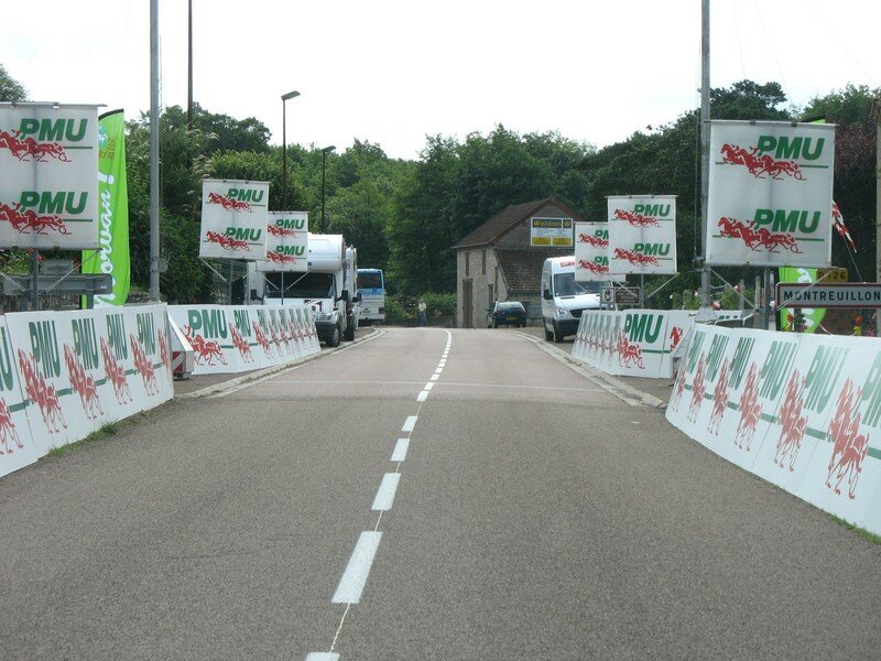 Arrivée au sprint, Montreuillon (58)