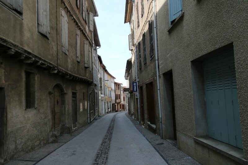 Une des rues du village