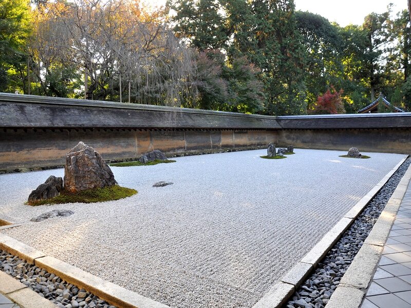 Jardin zen Ryoanji Temple