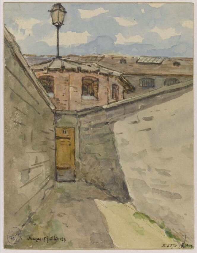 Gautier (Armand), Mazas, 15juillet 1871