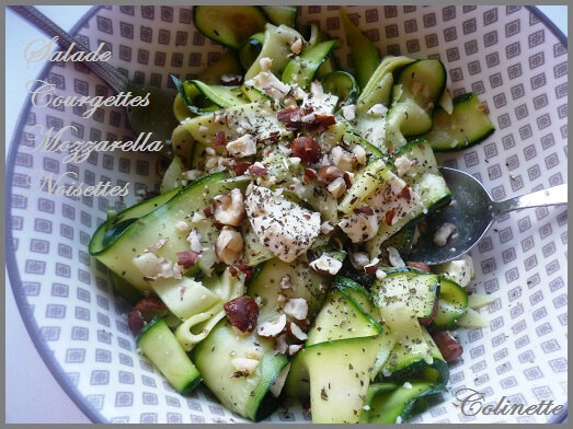 salalde de courgettes mozzarela 01