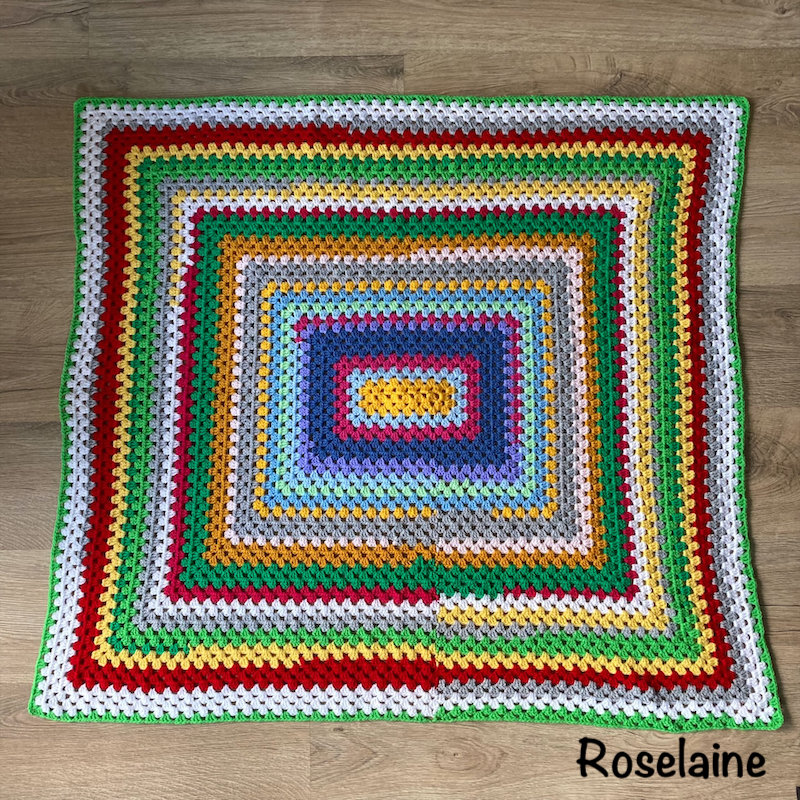 Couverture Granny Crochet