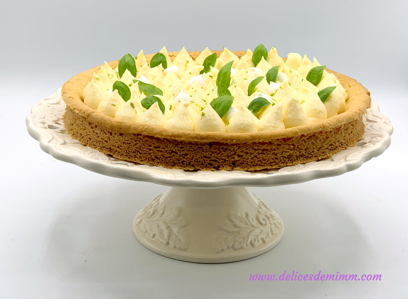 Tarte au citron sur sablé breton 2