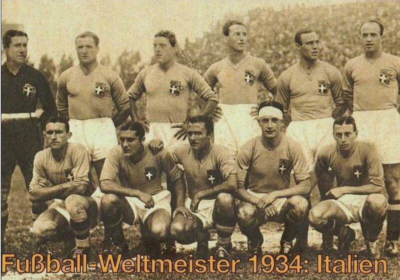 1934 CPM Equipe Italie