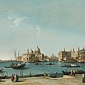 <b>Bernardo</b> <b>Canal</b> (Venice 1674 - 1744), Venice, A view of the entrance to the Grand <b>Canal</b> with the Bacino di San Marco
