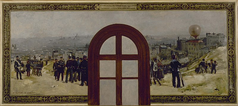 Gilbert, départ gambetta (1889)