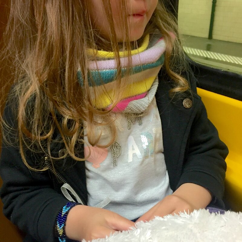 Billieblush dans le métro