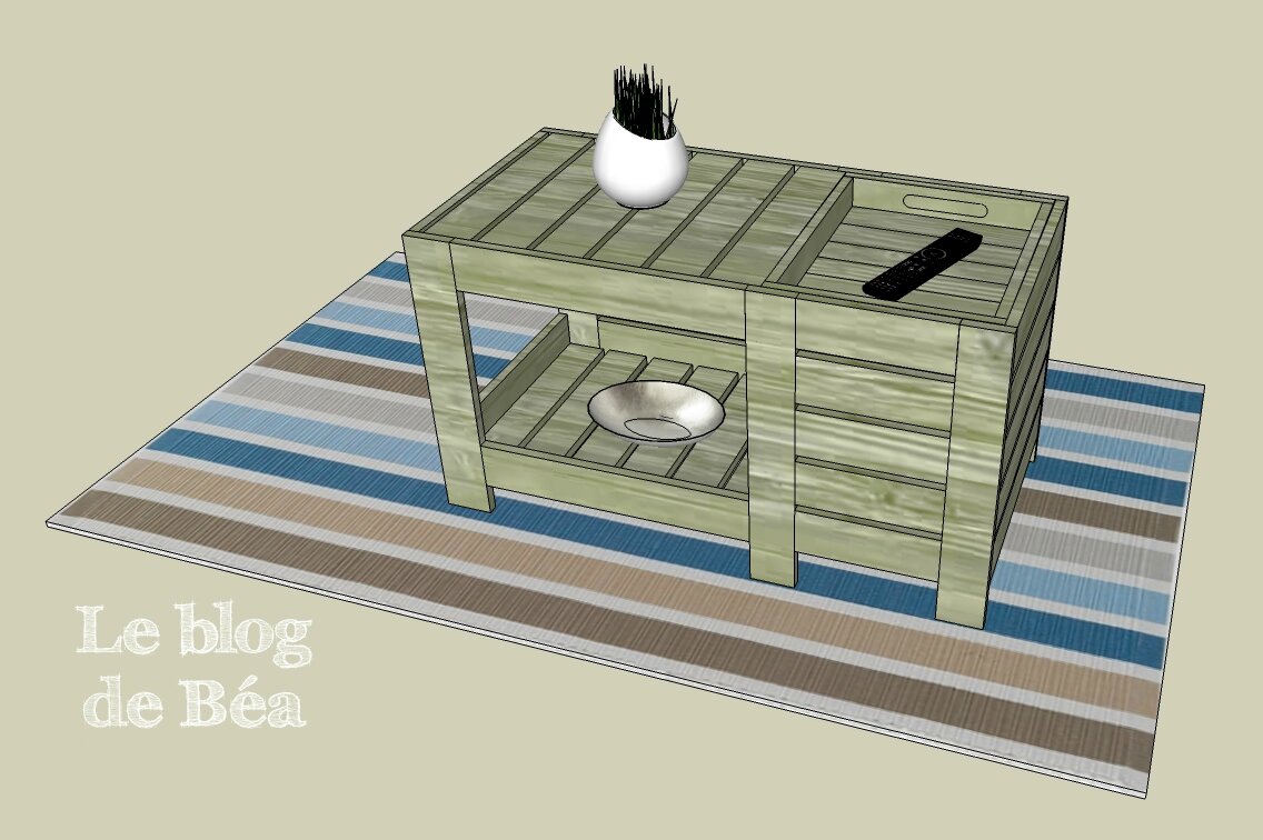 DIY : Table basse en bois de palette