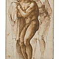 A rediscovered <b>Michelangelo</b> drawing to be sold in Paris on 18 May 2022