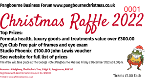 christmas raffles pangbourne