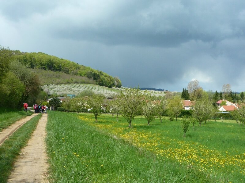 arrivée sur Hannonville sous les Côtes