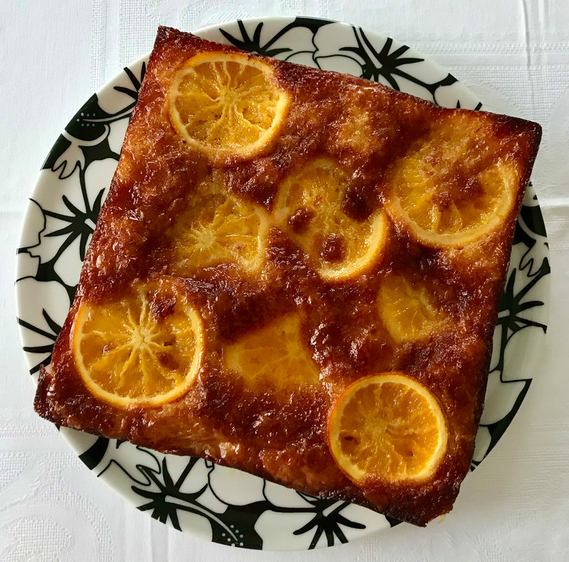 gâteau à l'orange la grecque