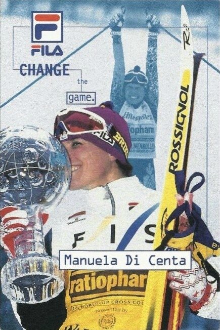CPM Manuela Di Centa Italie Globe