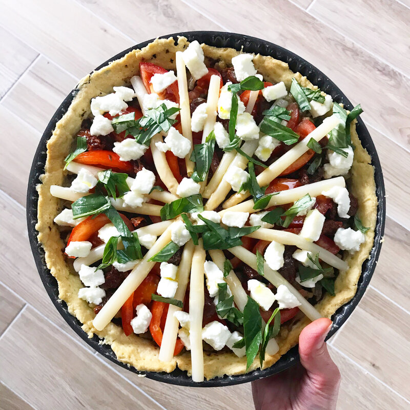 Délicieuse tarte aux légumes du soleil ©Kid Friendly