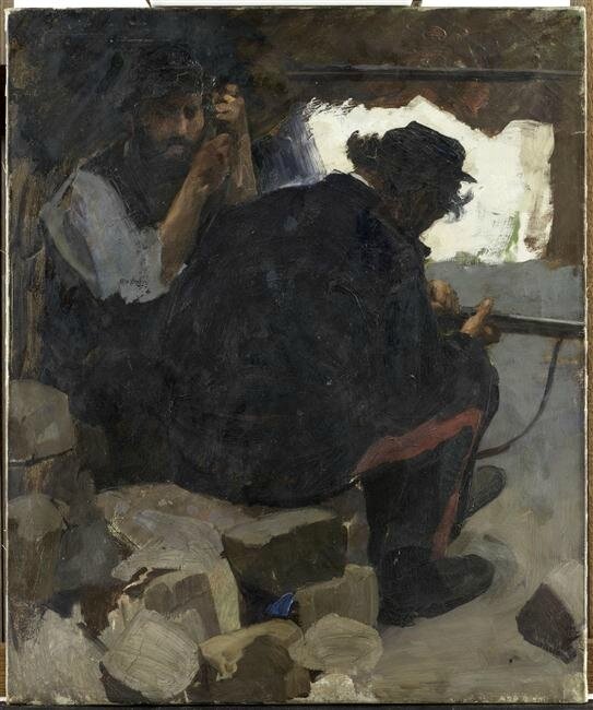 Devambez, Etude pour les barricades 1911