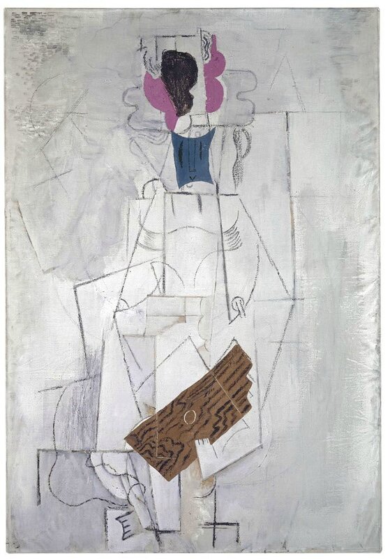 Pablo Picasso, Woman with a Guitar, 1911-14