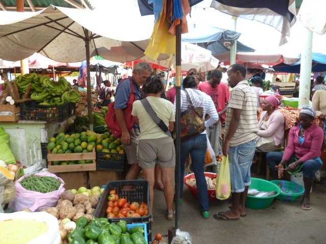 marché du plateau à Praia