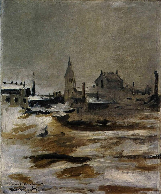 Édouard_Manet_-_Effet_de_neige_à_Petit–Montrouge