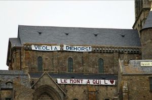 le Mont-Saint-Michel greve abbaye Monuments Nationaux CMF