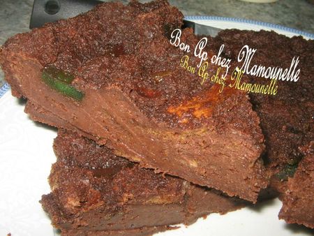 Diplomate ou pudding mascarpone chocolat fruits confits 012