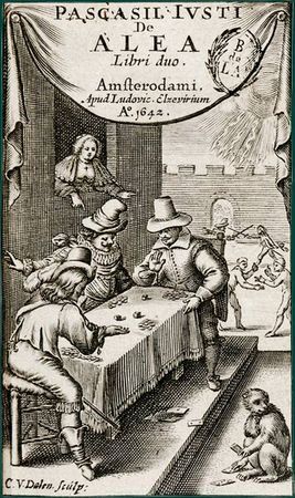 Paschasius Justus _ Pathologie du Jeu _édition de 1642 Amsterdam