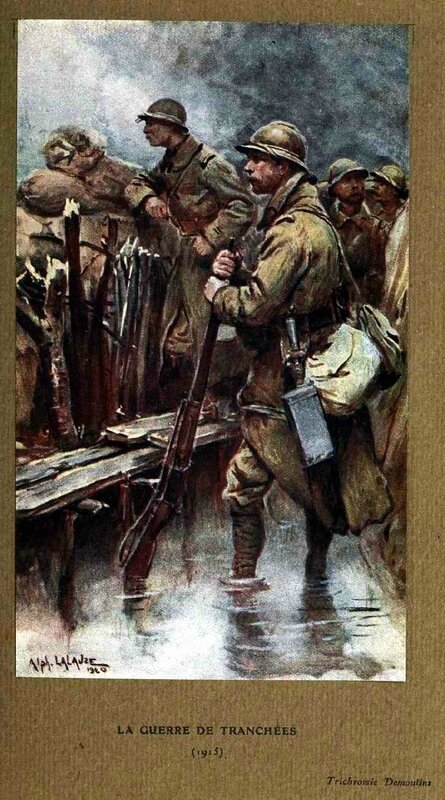 Lalauze guerre de tranchée
